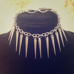 Last chance Silver spike Bracelet